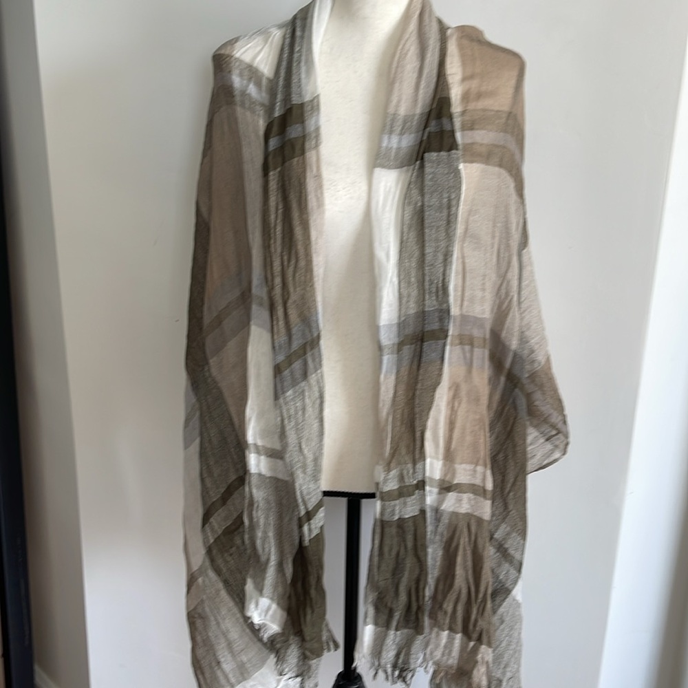 Rolando Bellagio Cotton and Silk Scarf